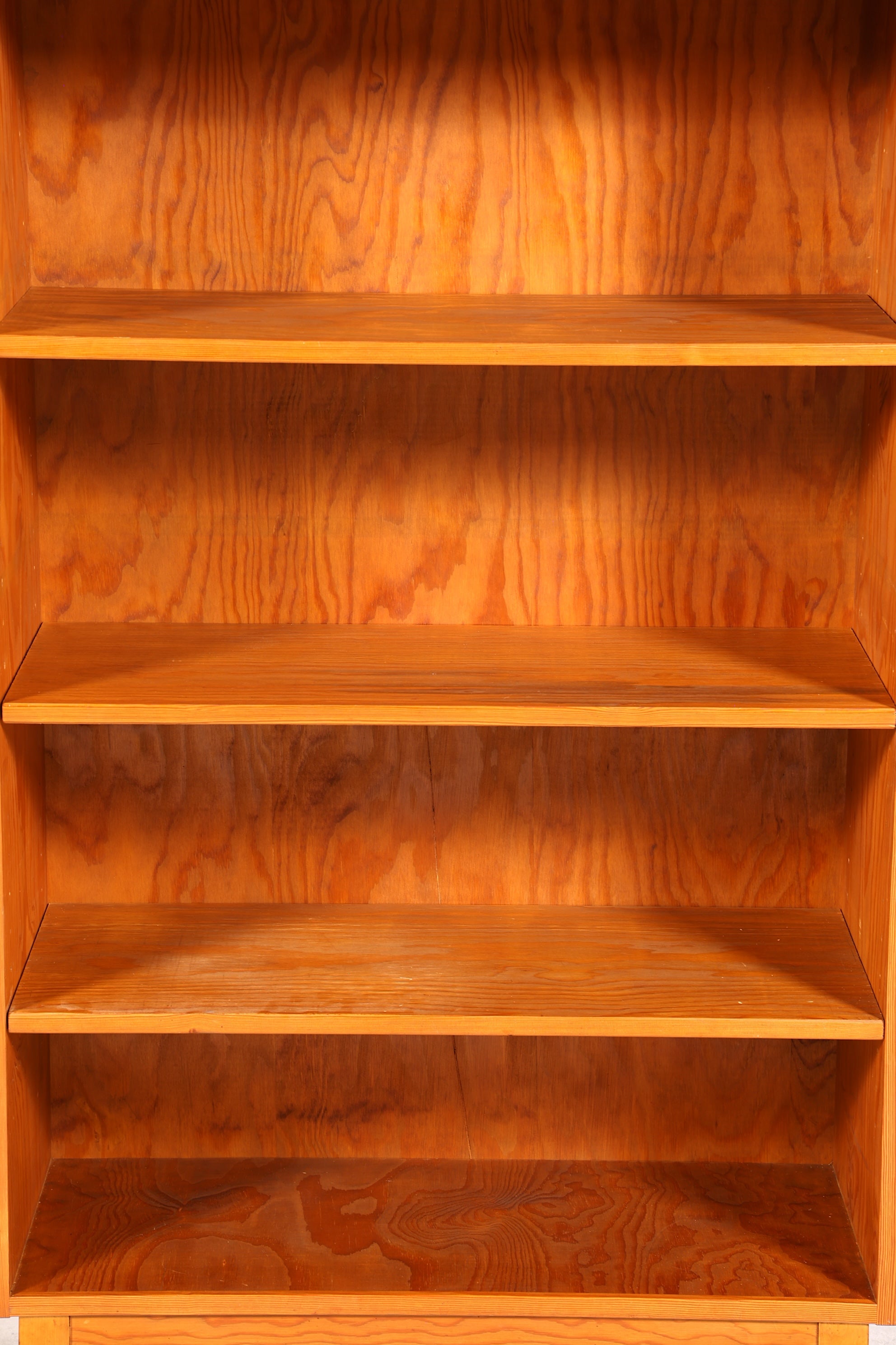 Stilvolles Mid Century Regal echt Holz Vintage Bücherregal Schrank Buchablage 60s Bookshelf 1 von 5