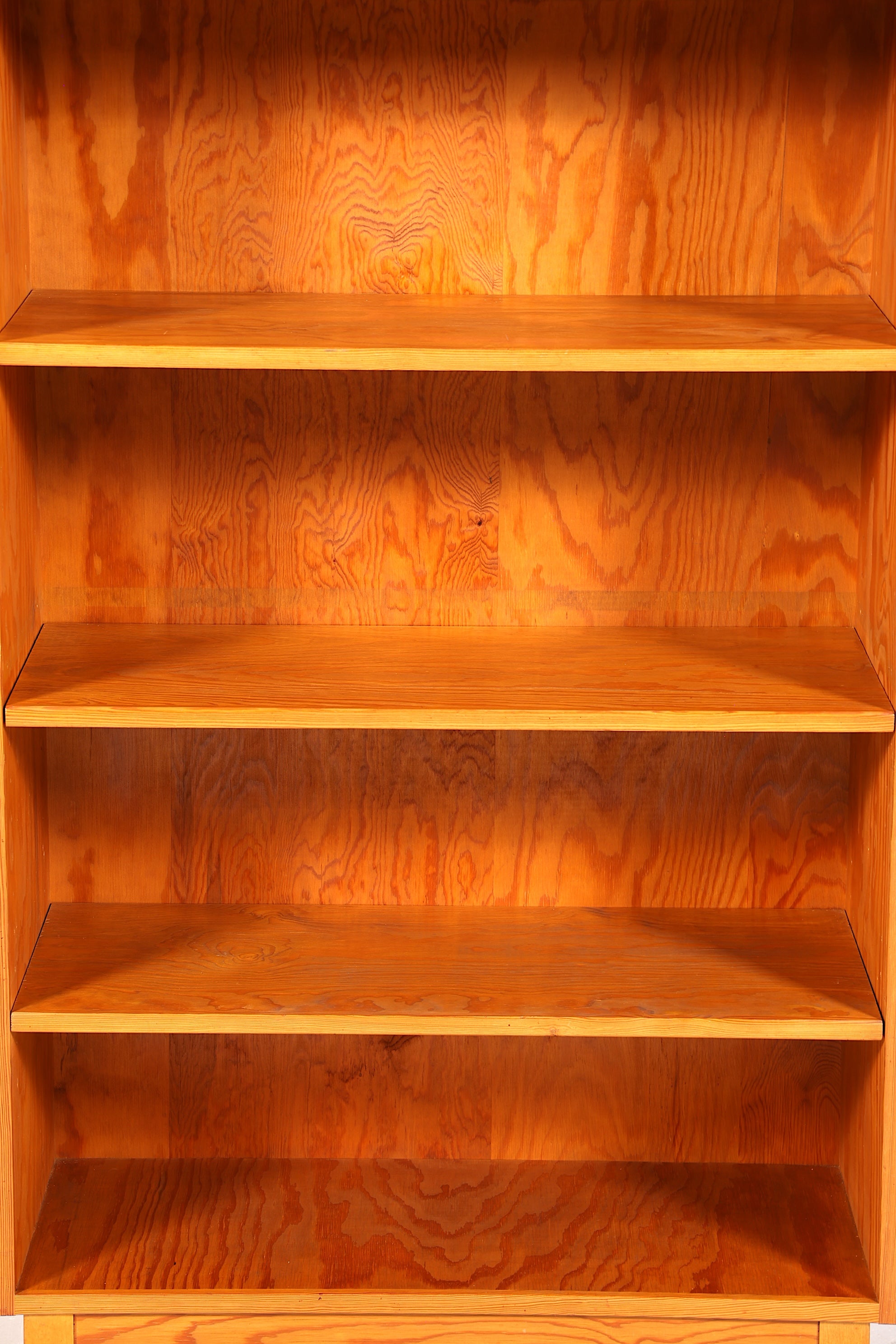 Stilvolles Mid Century Regal echt Holz Vintage Bücherregal Schrank Buchablage 60s Bookshelf 4 von 5