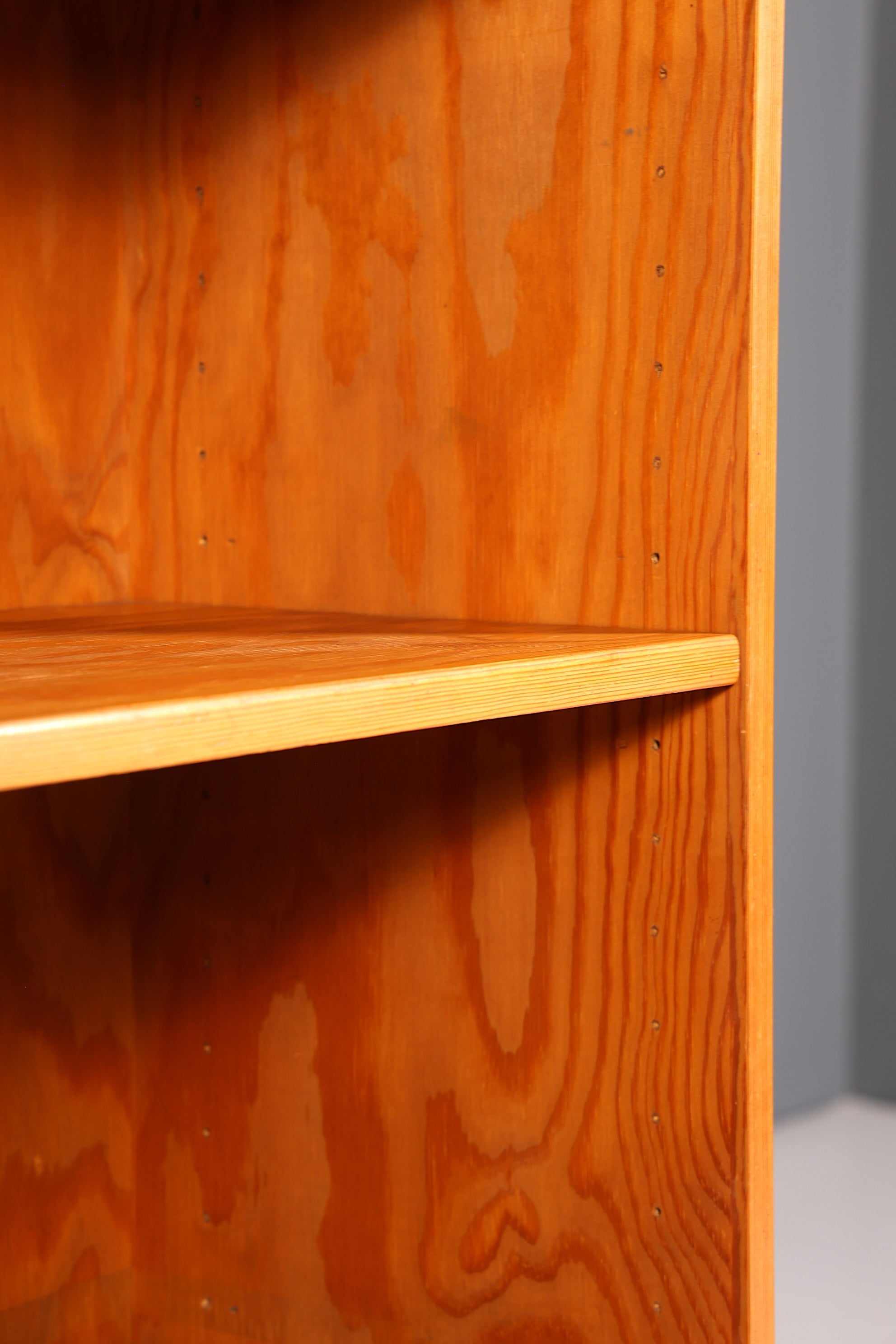 Stilvolles Mid Century Regal echt Holz Vintage Bücherregal Schrank Buchablage 60s Bookshelf 4 von 5