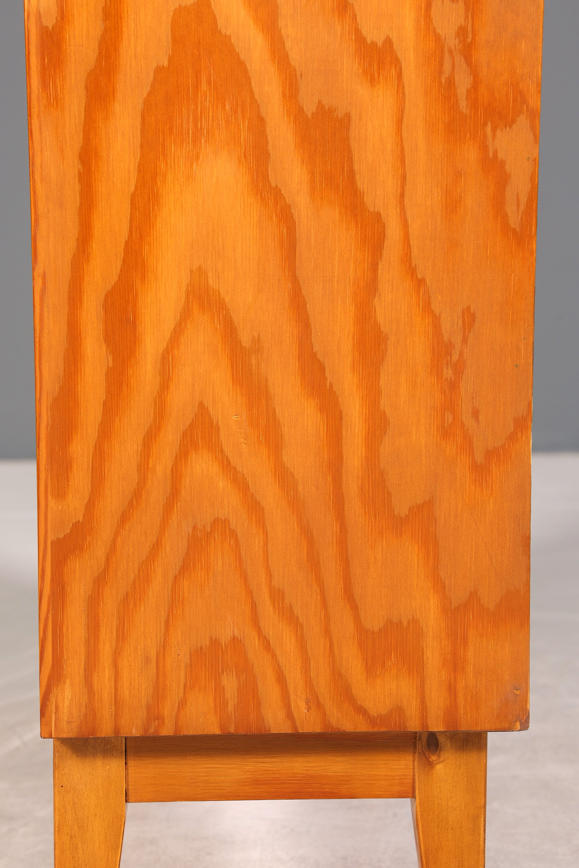 Stilvolles Mid Century Regal echt Holz Vintage Bücherregal Schrank Buchablage 60s Bookshelf 4 von 5