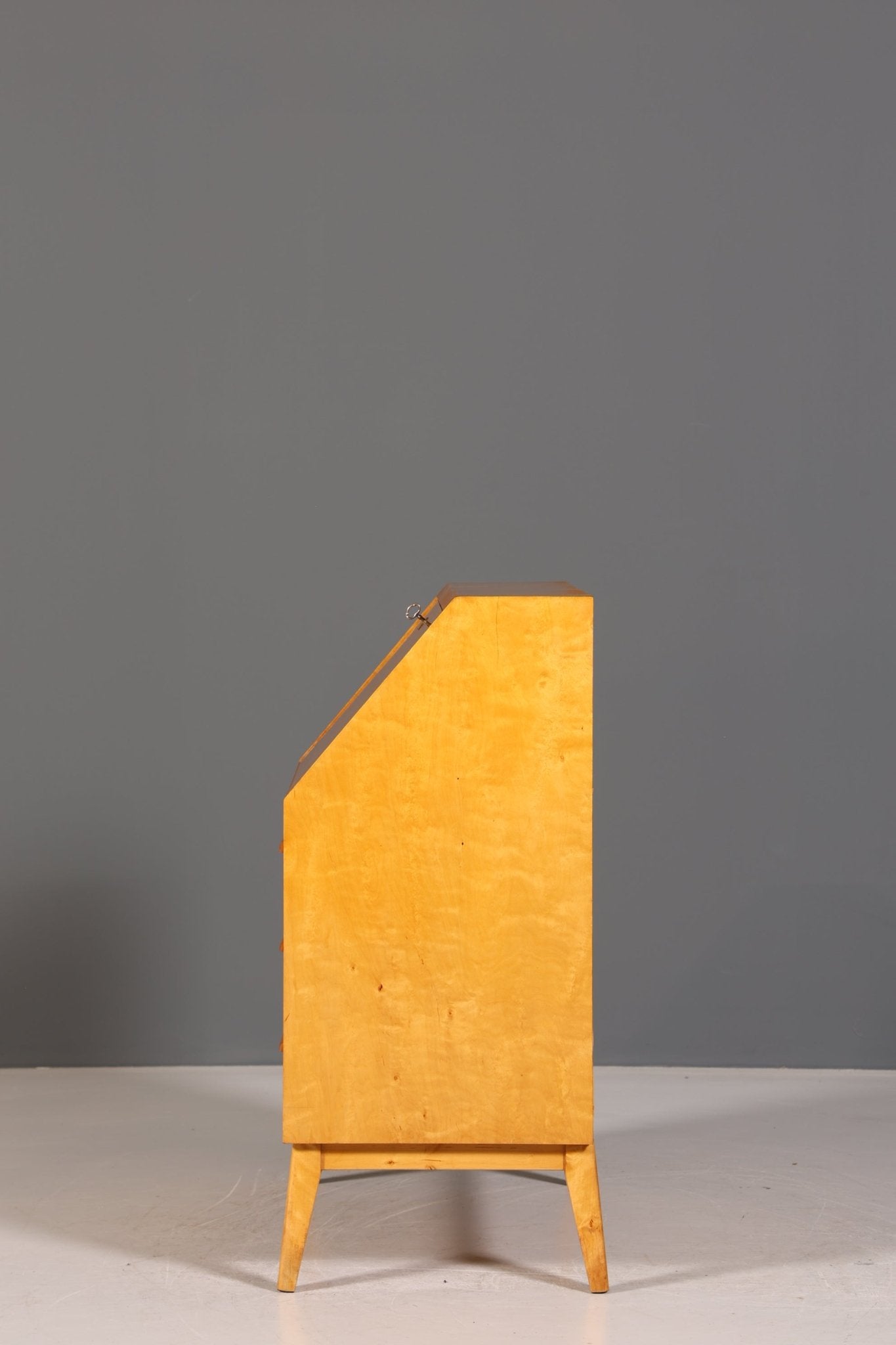 Edler Sekretär um 1930 Büro Kommode Kirschholz Sekretär Schreibtisch Kommode