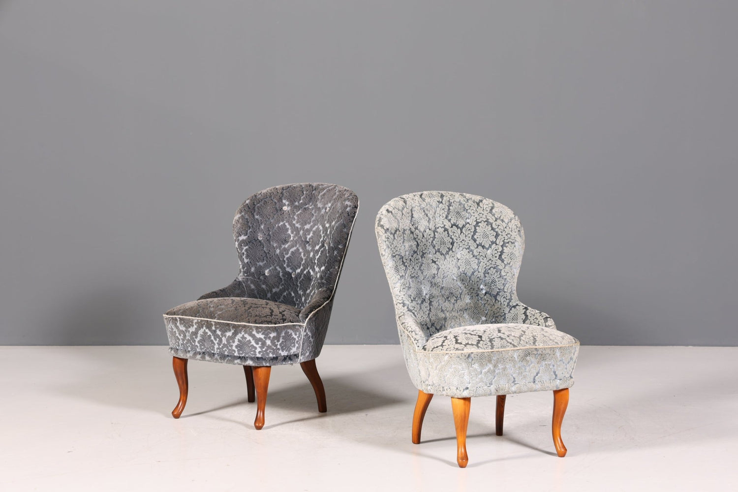 Edler Sessel im Louis Philippe Stil 60s "Bergère" Barock Stil Sessel Lounge Sessel 2 von 2