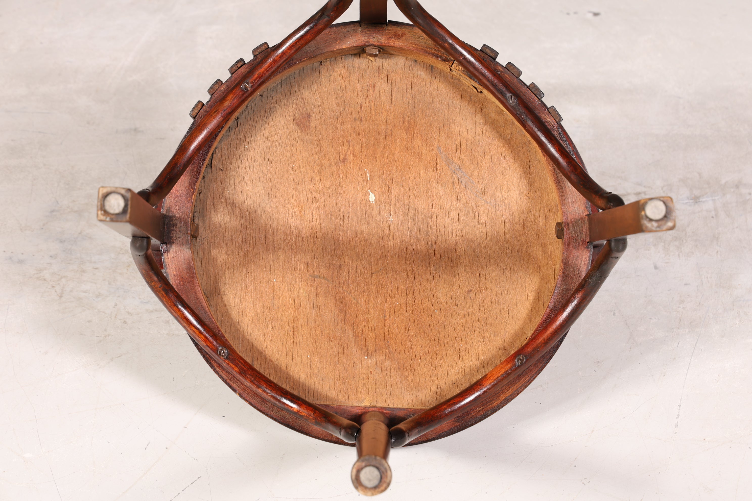 Wunderschöner Jugendstil Stuhl Bugholz Armlehnstuhl Thonet Stil Sekretär Stuhl Küchenstuhl