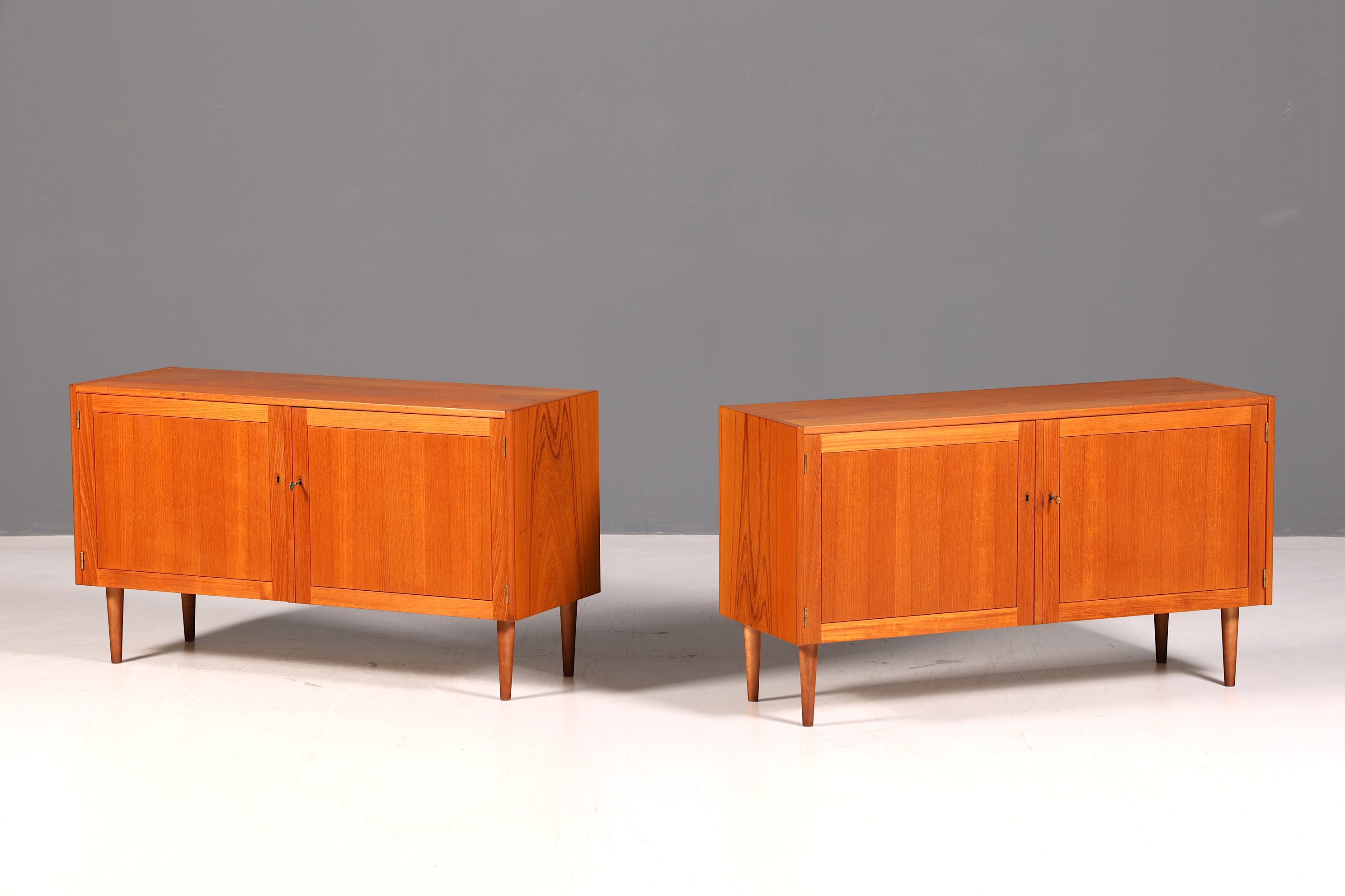 Wunderschönes Mid Century Sideboard Teak Holz Vintage Schrank Retro 60er Anrichte Danish Design TV Schrank