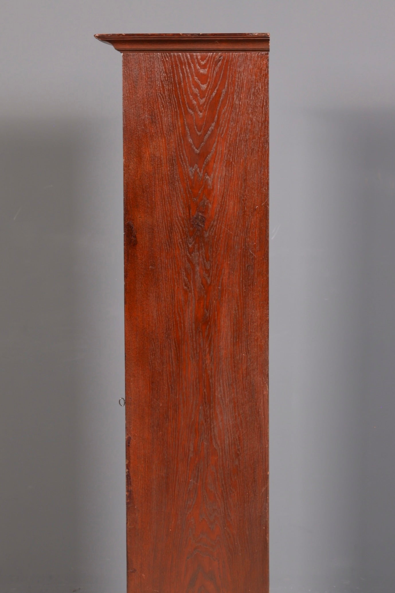 Traumhafte Jugendstil Vitrine Eiche Antik Bücherschrank Geschirrschrank Massiv Holz Glasvitrine Vitrinenschrank Vintage