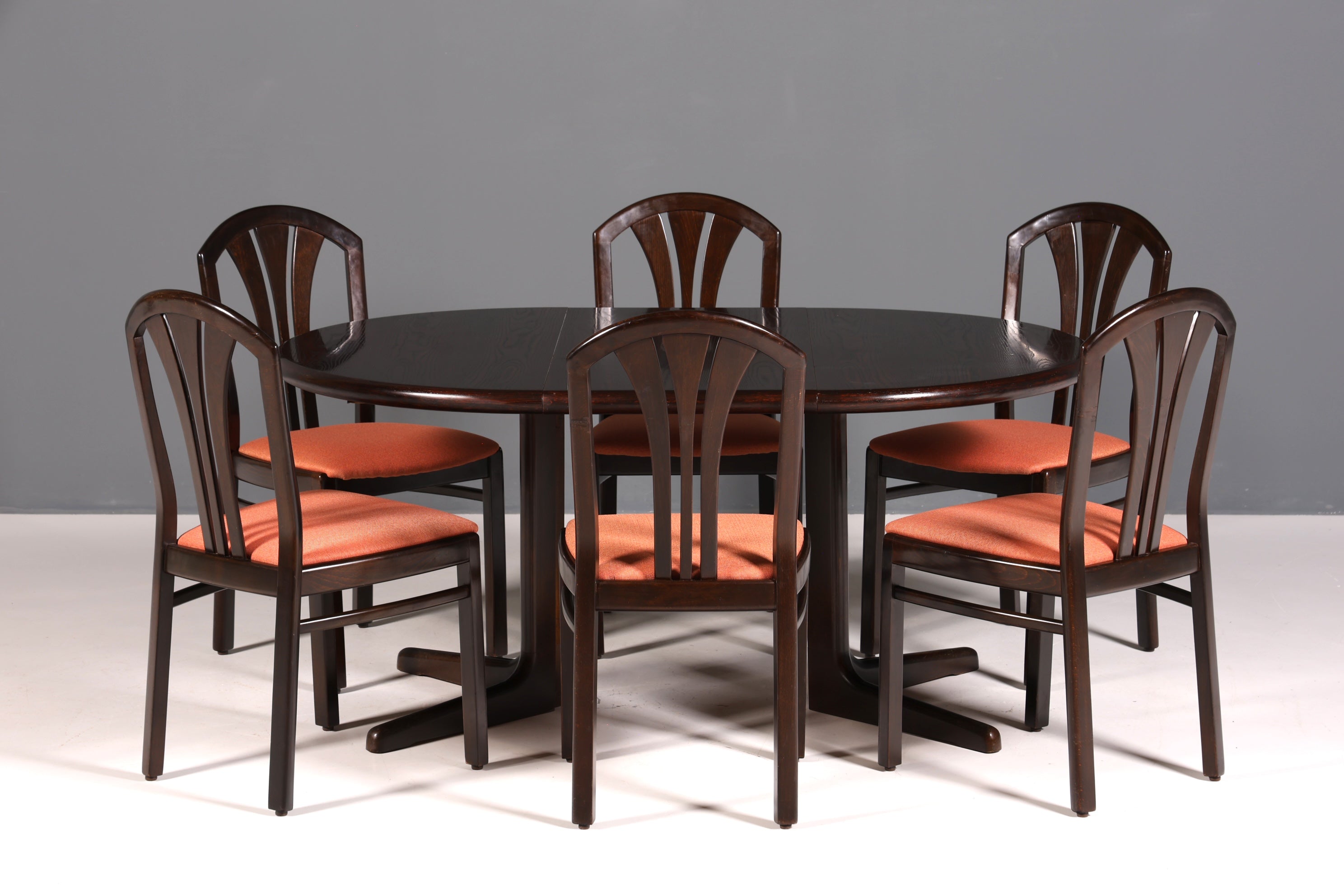 Schlichter Mid Century Esstisch ausziehbarer Vintage Tisch Retro Küchentisch