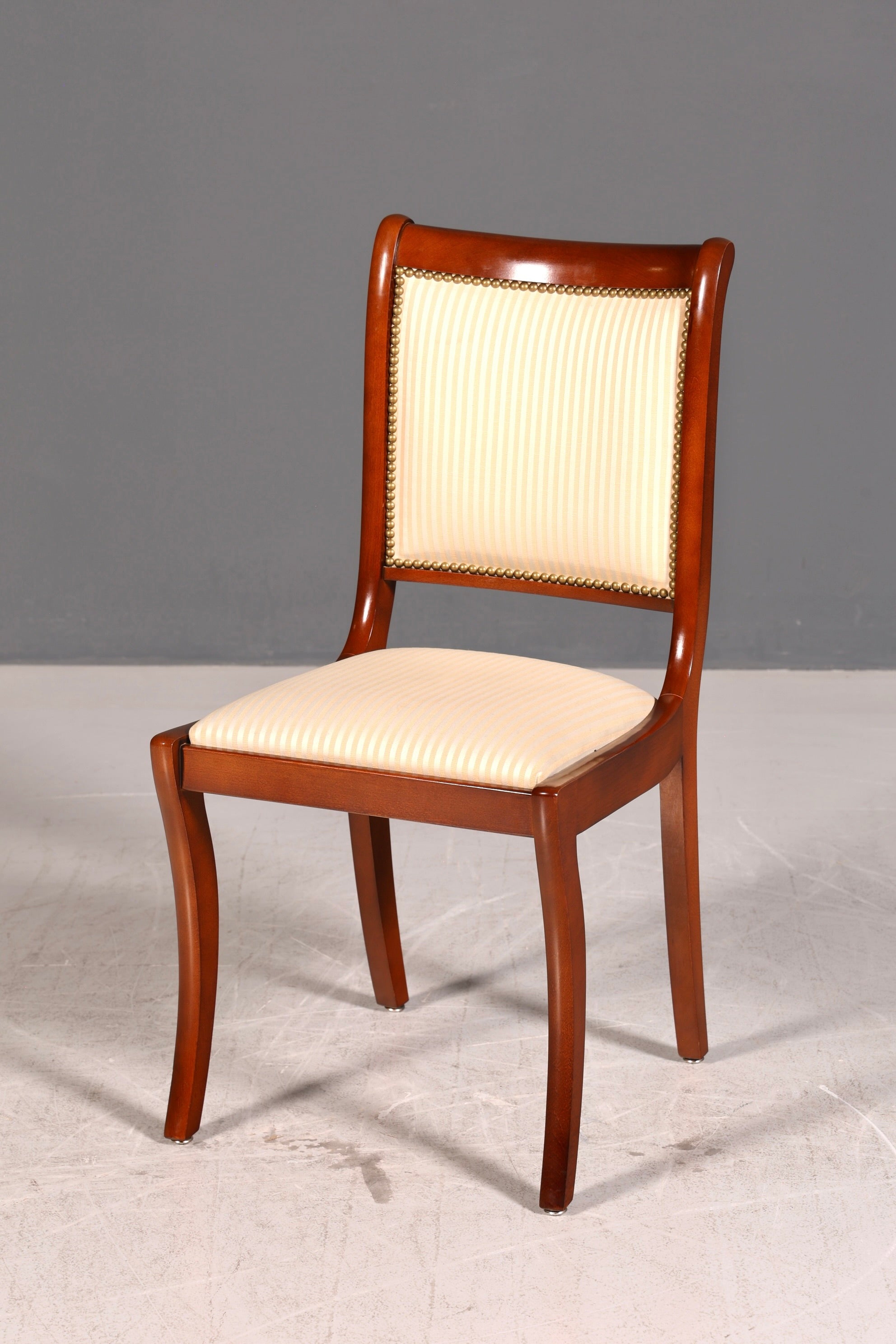 6x Edle Englische Stühle Regency Mahagoni Dining Chairs Esszimmerstühle Küchenstühle Stuhlset Vintage