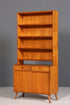 Schlichtes Mid Century Regal "Made in Denmark" schiebetür Schrank Danish Design Retro Kommode Vintage Bücherregal 60s 2 von 2