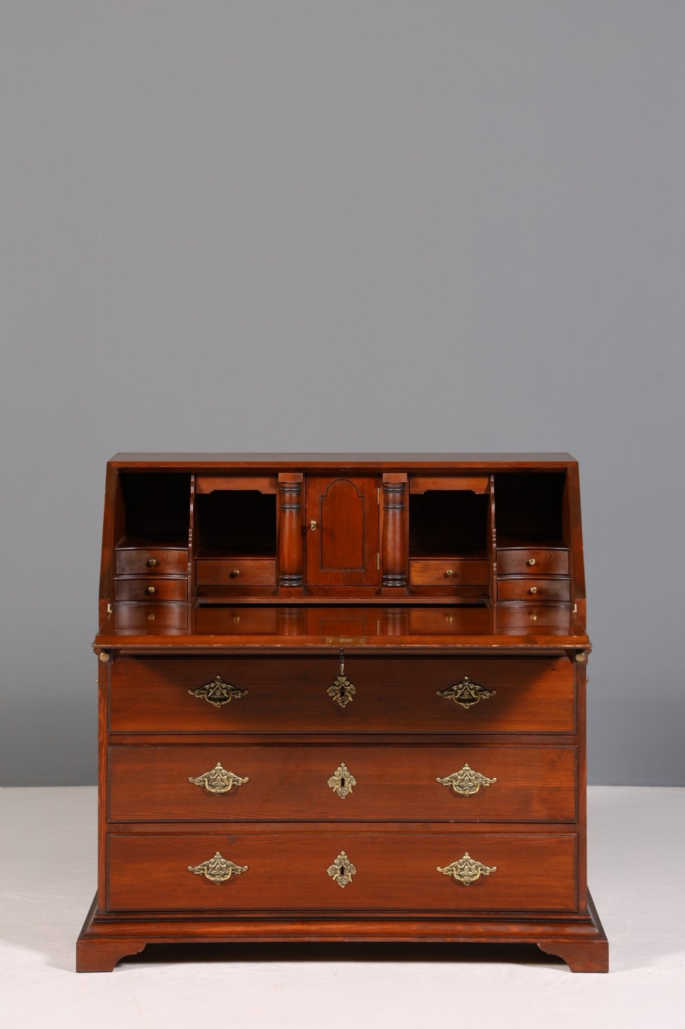 Wunderschöner Englischer Sekretär Mahagoni Schreibkommode UK Schreibtisch Kommode