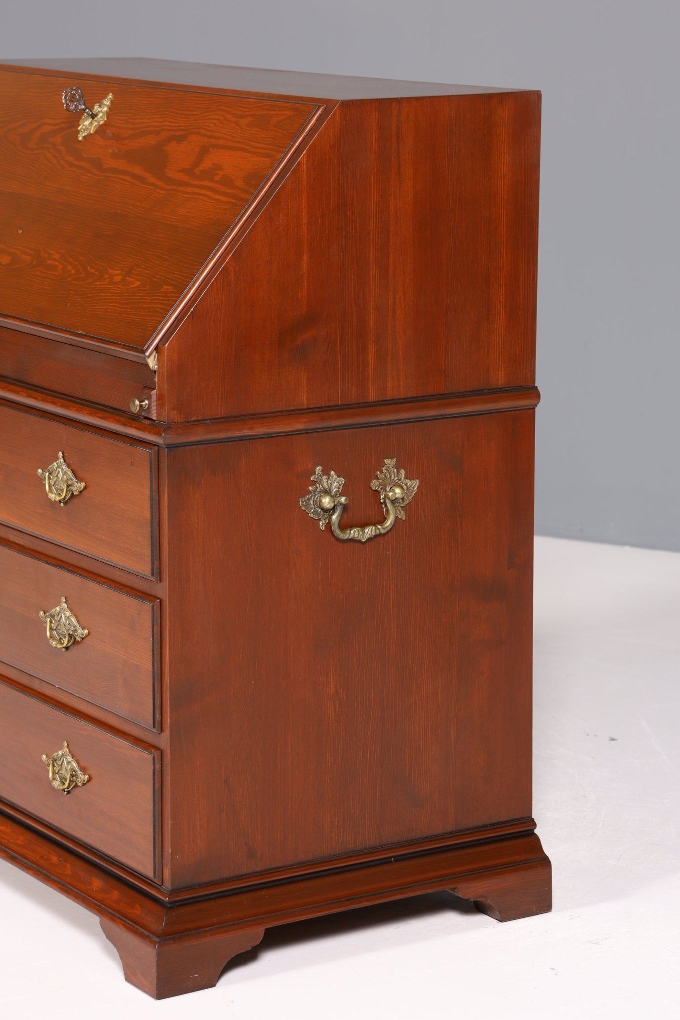 Wunderschöner Englischer Sekretär Mahagoni Schreibkommode UK Schreibtisch Kommode