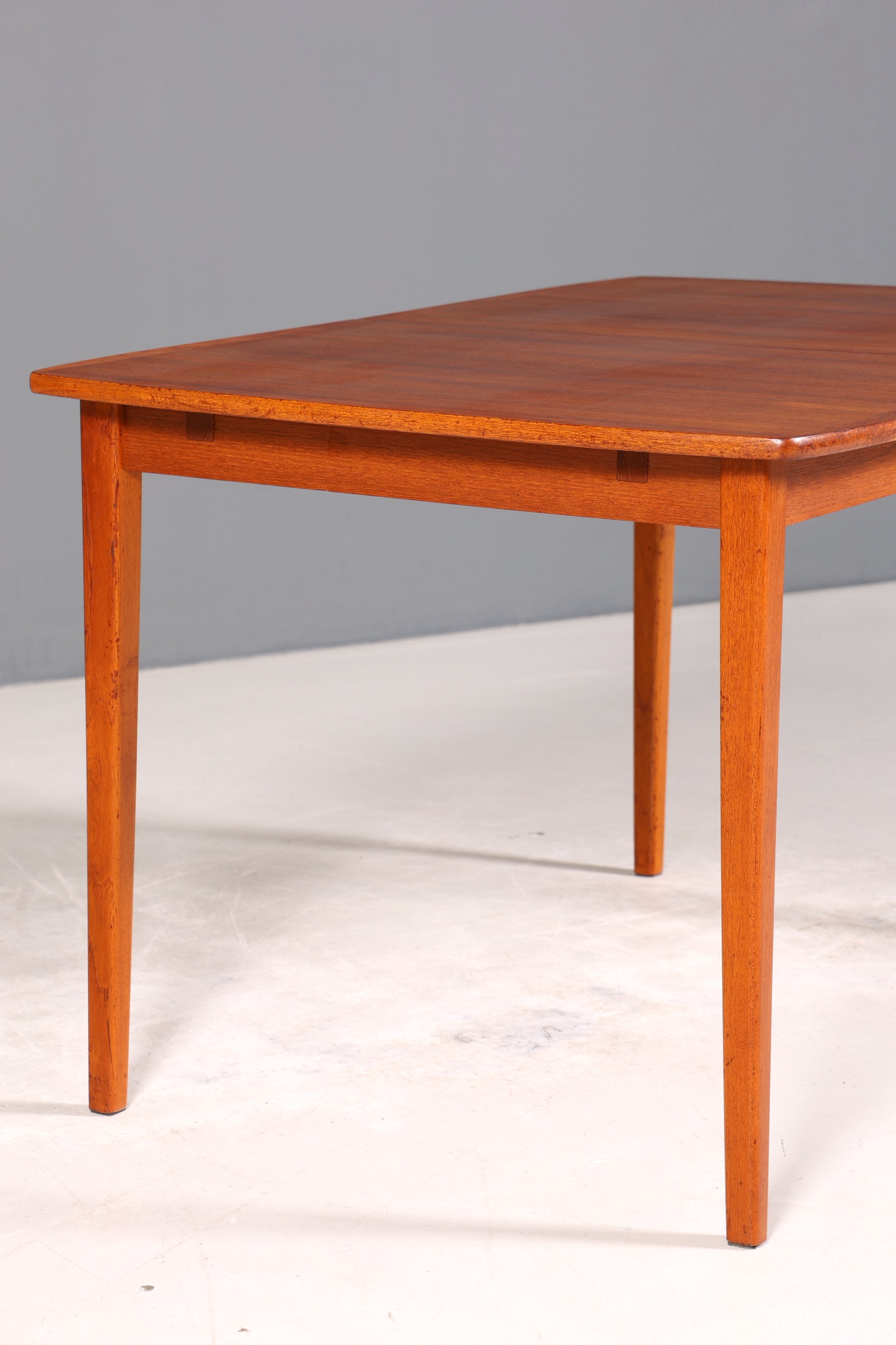 Traumhafter Mid Century Esstisch ausziehbarer Danish Design Teak Holz Küchentisch Esszimmer Tisch