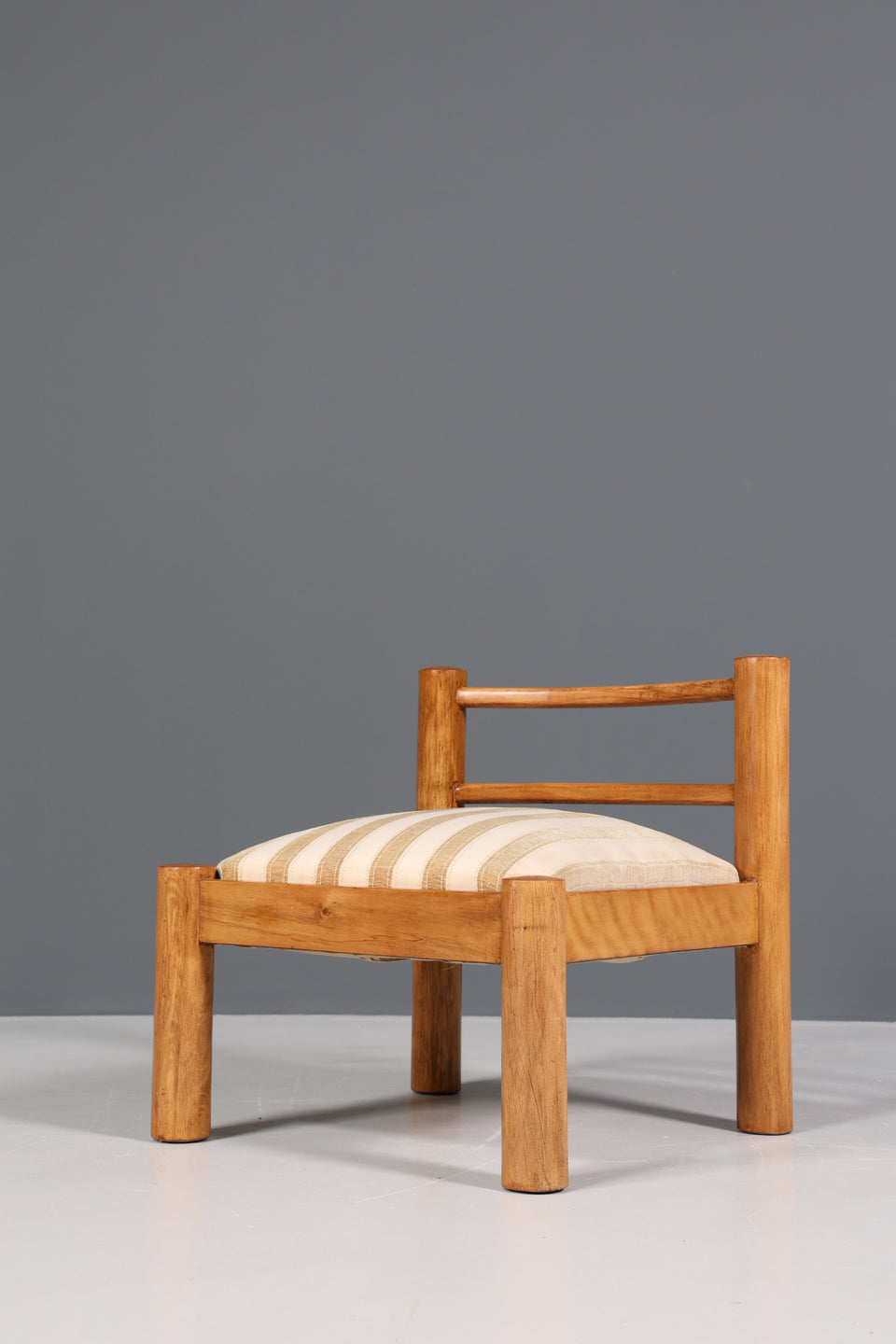 Seltener Design Loungesessel Mid Century Nussbaum Sessel
