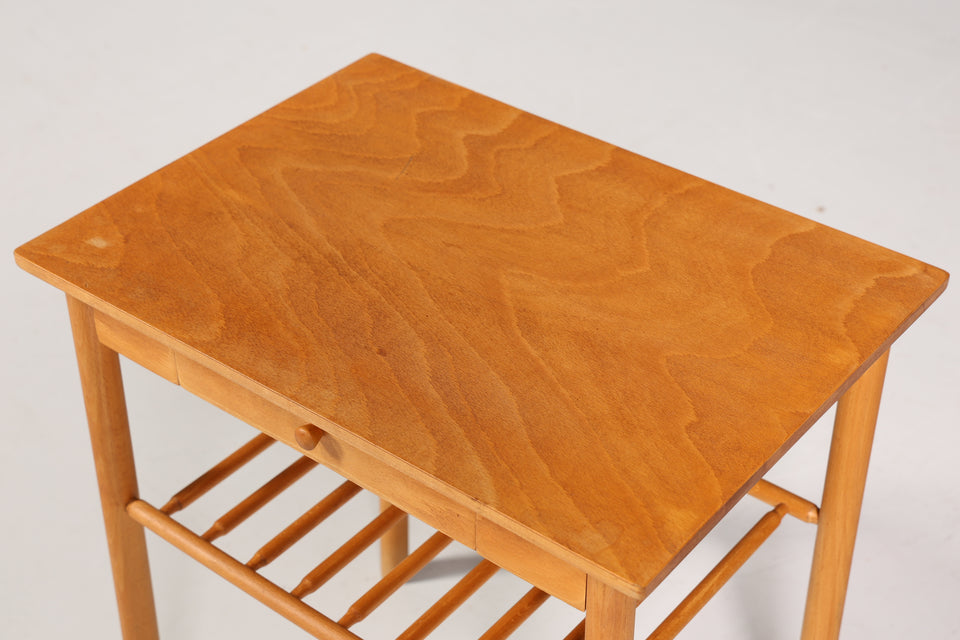 Wunderschöner Mid Century Beistelltisch Retro Ablagetisch Skandinawisch 60s