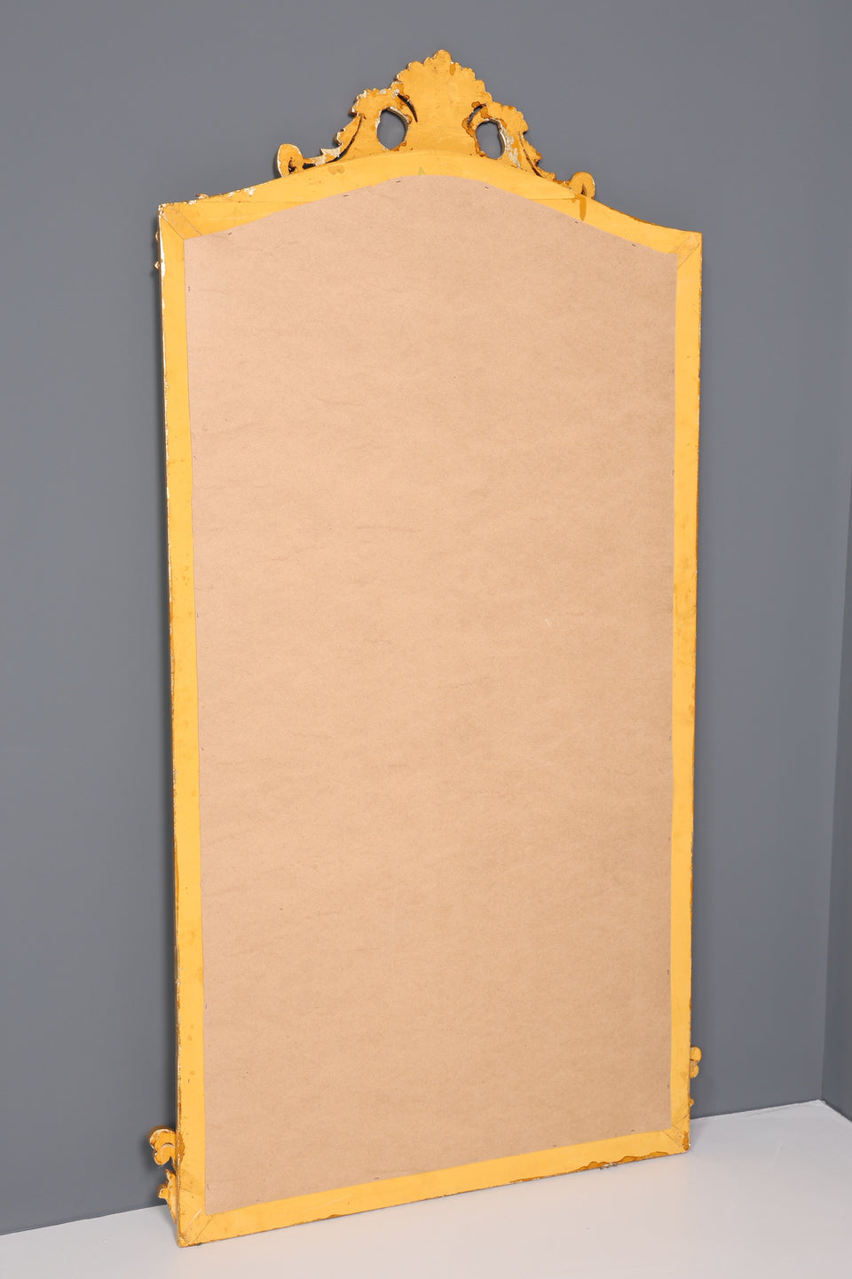 Stilvoller Prunk Barock Stil Wandspiegel Standspiegel Antik Stil Flurspiegel 213x115cm