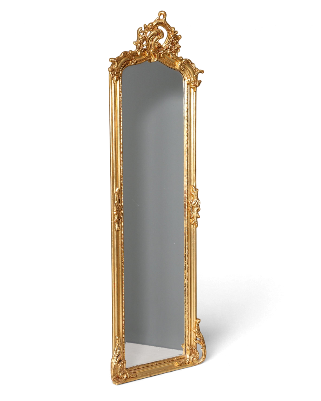 Edler Prunk Barock Stil Standspiegel Antik Stil Ornament Flurspiegel Spiegel