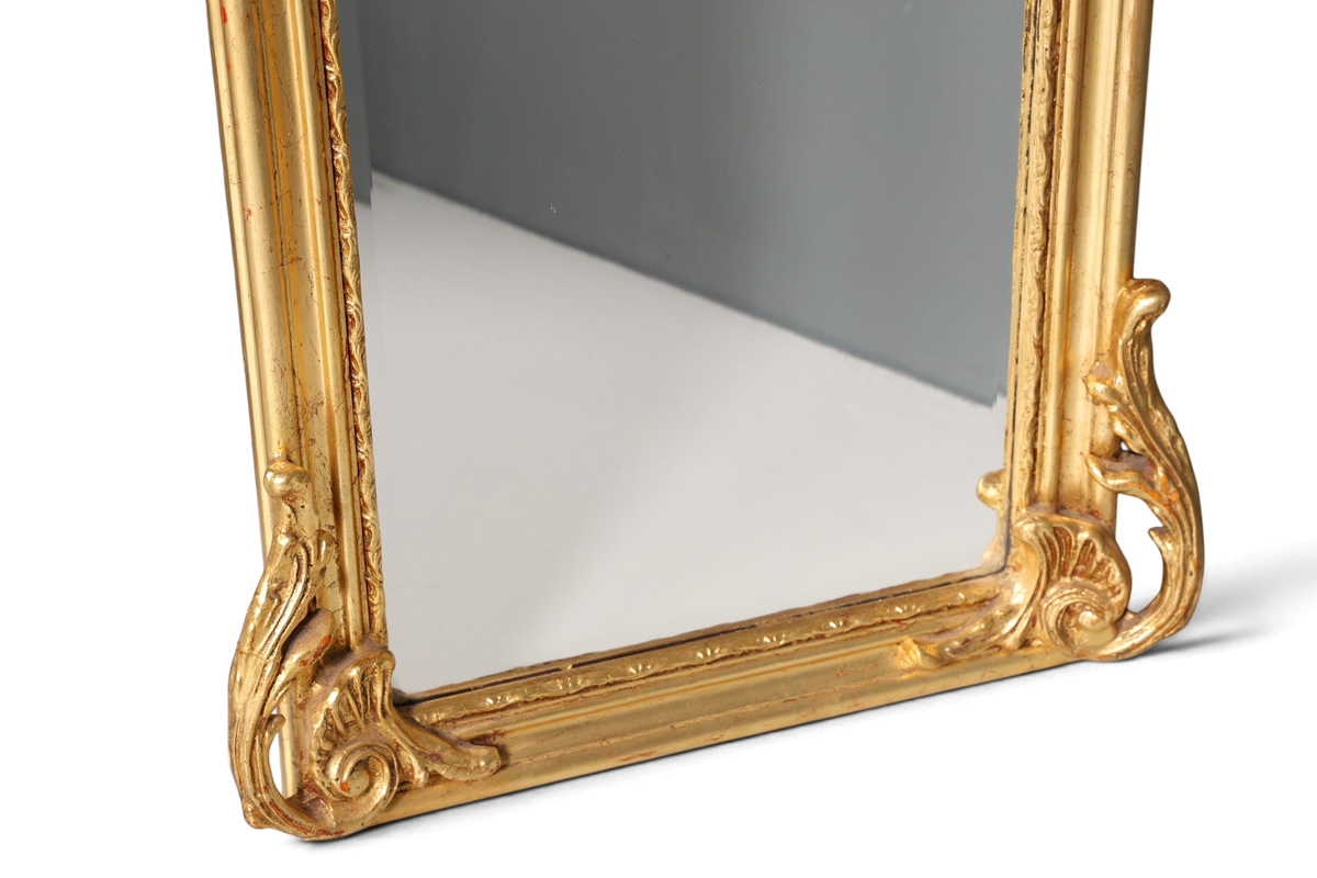 Edler Prunk Barock Stil Standspiegel Antik Stil Ornament Flurspiegel Spiegel