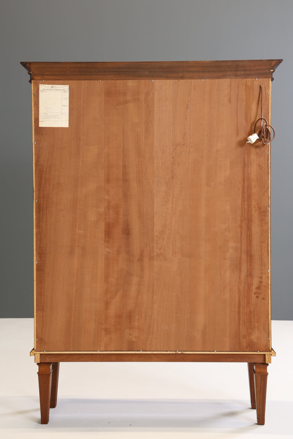 Traumhafte Vitrine im Englischen Stil Regal Geschirrschrank Gründerzeit Stil