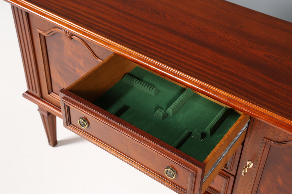 Traumhaftes Sideboard im Englischen Stil Mahagoni Gründerzeit Stil Kommode