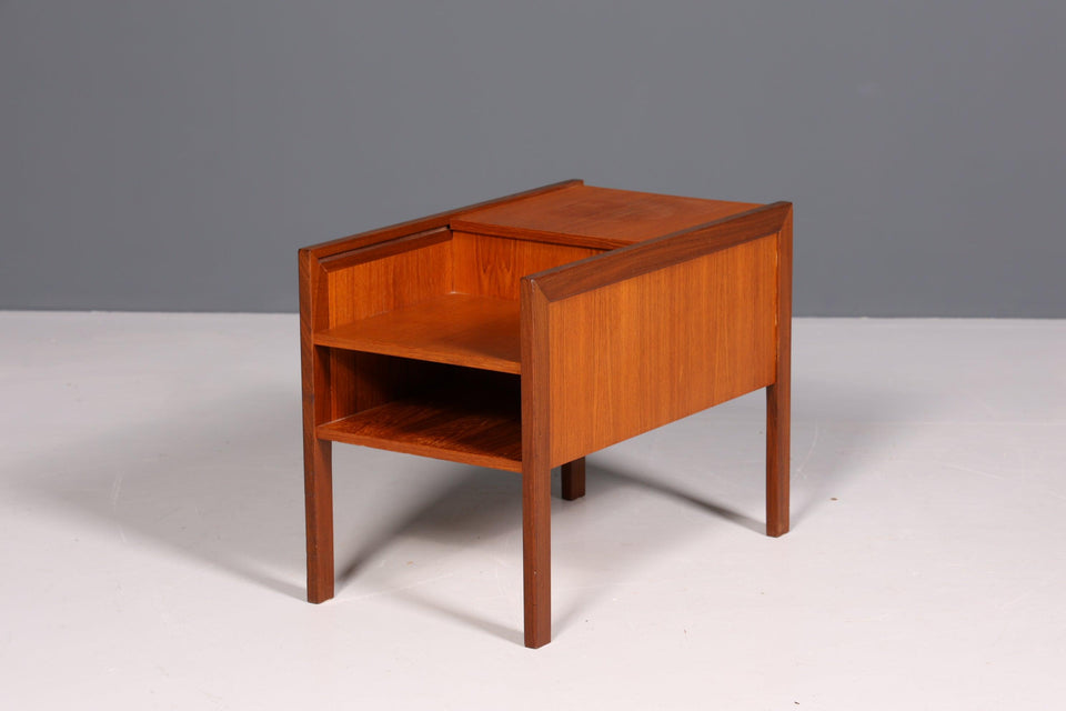 Wunderschöne Kommode "Made in Denmark" Teak Holz Beistelltisch Danish Ablagetisch