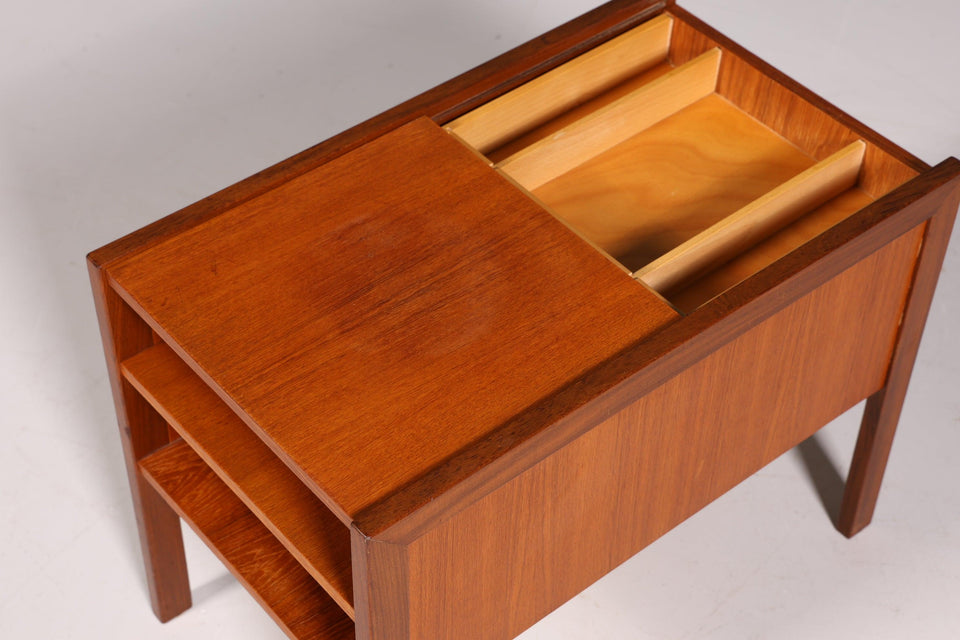 Wunderschöne Kommode "Made in Denmark" Teak Holz Beistelltisch Danish Ablagetisch