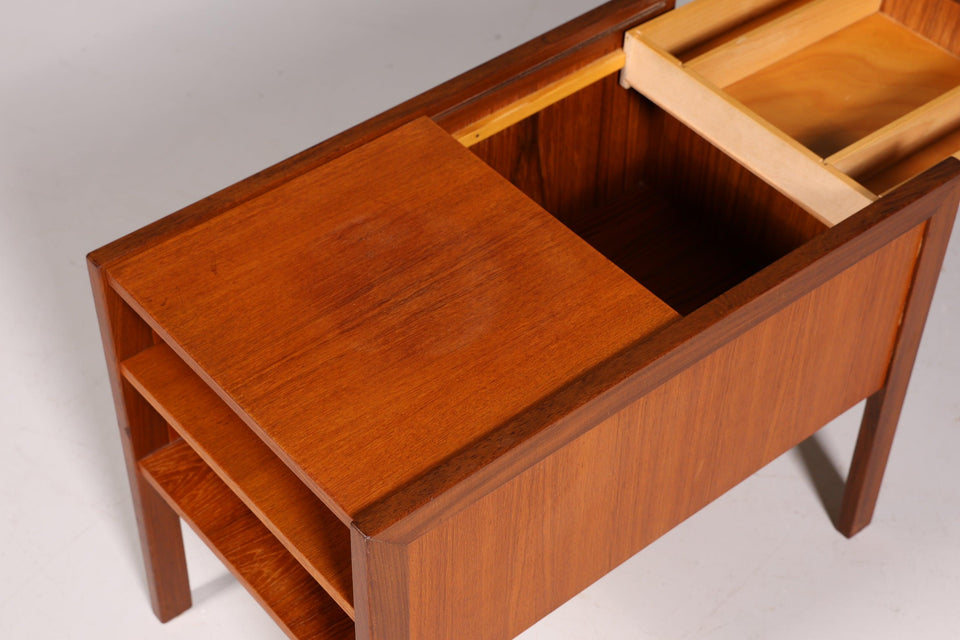 Wunderschöne Kommode "Made in Denmark" Teak Holz Beistelltisch Danish Ablagetisch