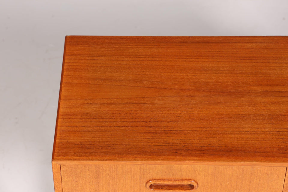 Schlichte Kommode "Made in Denmark" Teak Holz Beistelltisch Flur Kommode