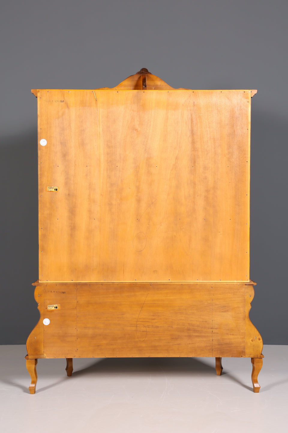 Original Selva Vitrine Holländer Barock Stil Regal Geschrirrschrank