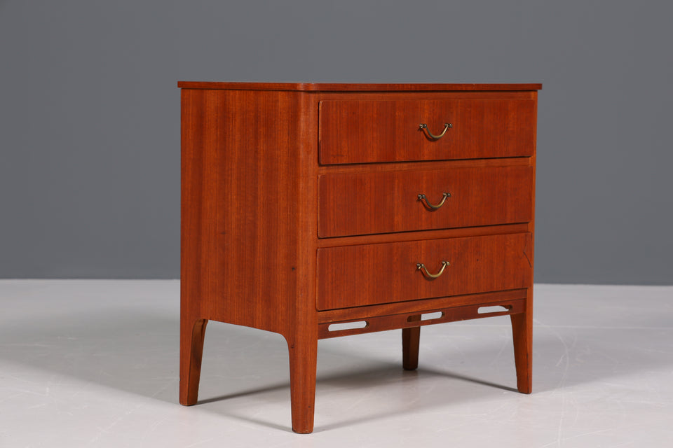 Wunderschöne Danish Teak Holz Kommode Mid Century Nachttisch