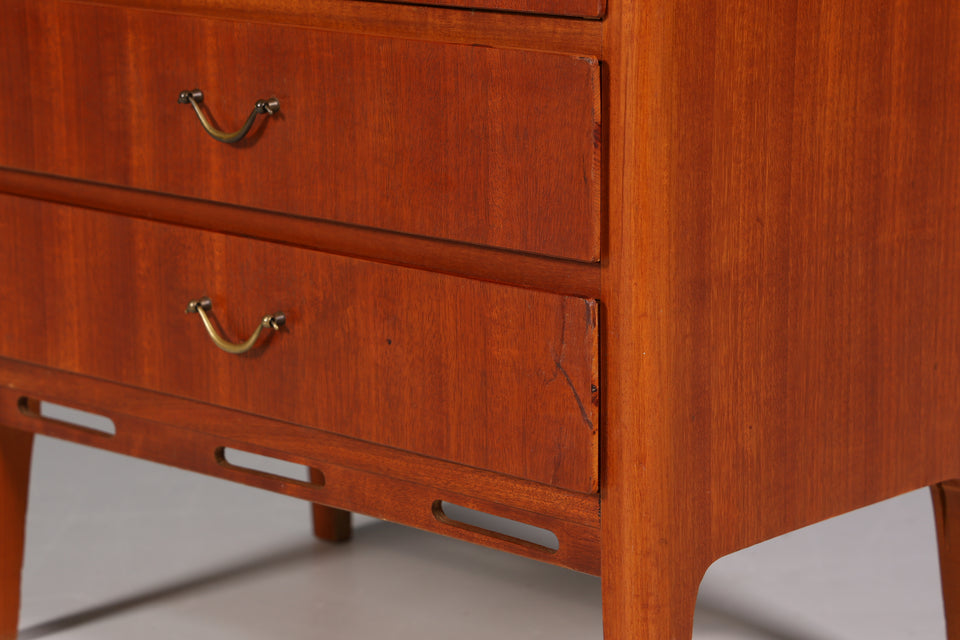 Wunderschöne Danish Teak Holz Kommode Mid Century Nachttisch