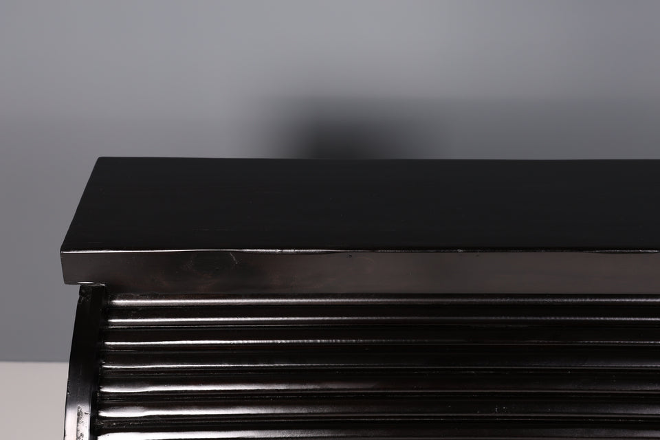 Wunderschöner Bauhaus Stil Rollladen Sekretär massiv Schrank Art Deco Stil Desk