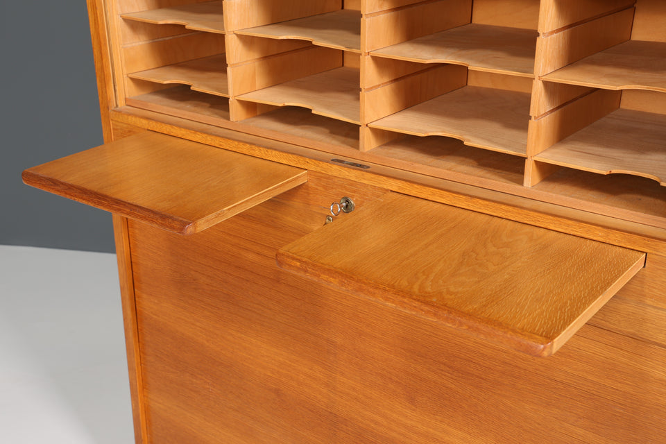 Mid Century Rollladenschrank Bauhaus Apothekerschrank Art Deco Büro Aktenschrank