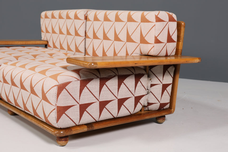 Stilvolles "Mario Bellini - Pianura" Stil Sofa 2- Sitzer Bauhaus Couch