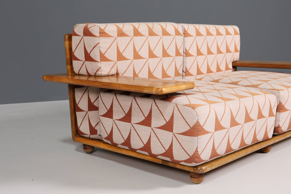 Stilvolles "Mario Bellini - Pianura" Stil Sofa 2- Sitzer Bauhaus Couch