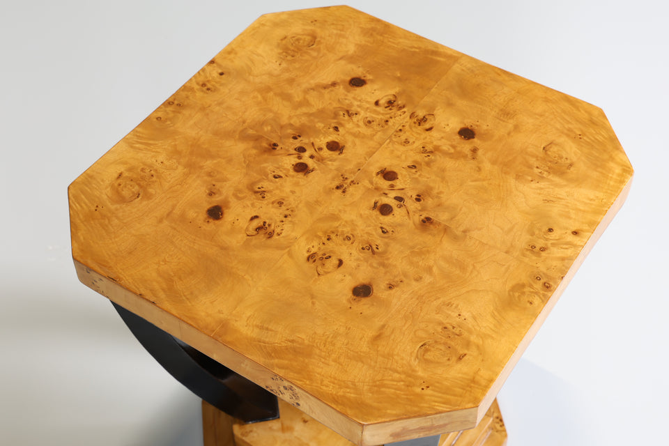 Art Deco Stil Beistelltisch Antik Stil Tisch Luxus Couchtisch Birke Ablage