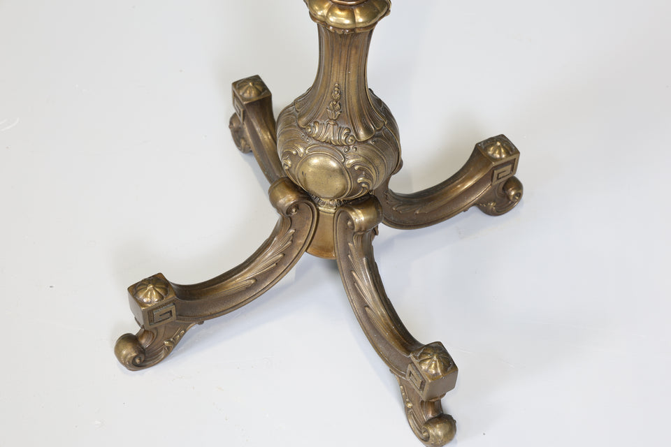 Edler Jugendstil Onyx Messing Garderobenständer Antik Kleiderhaken