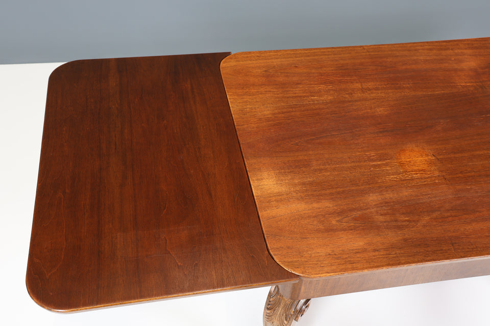 Wunderschöner ausziehbarer echt Holz Jugendstil Tisch Antik