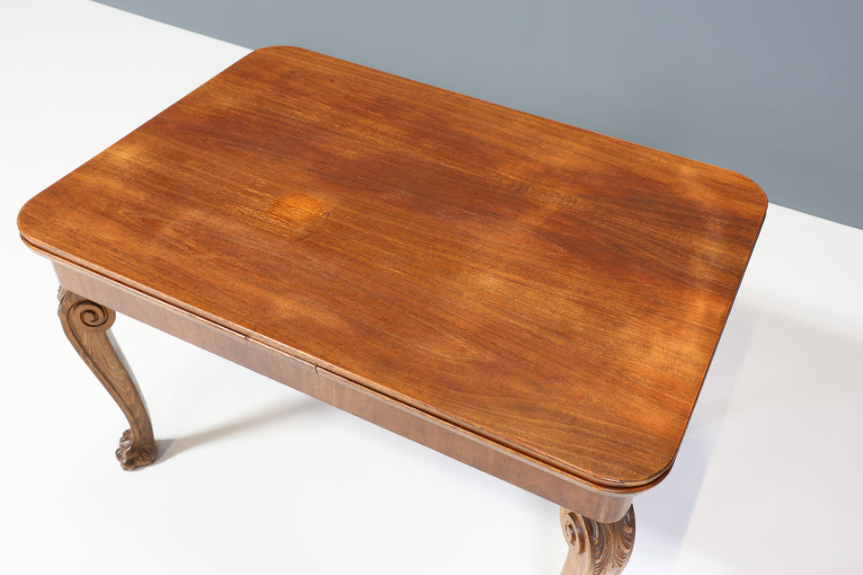 Wunderschöner ausziehbarer echt Holz Jugendstil Tisch Antik