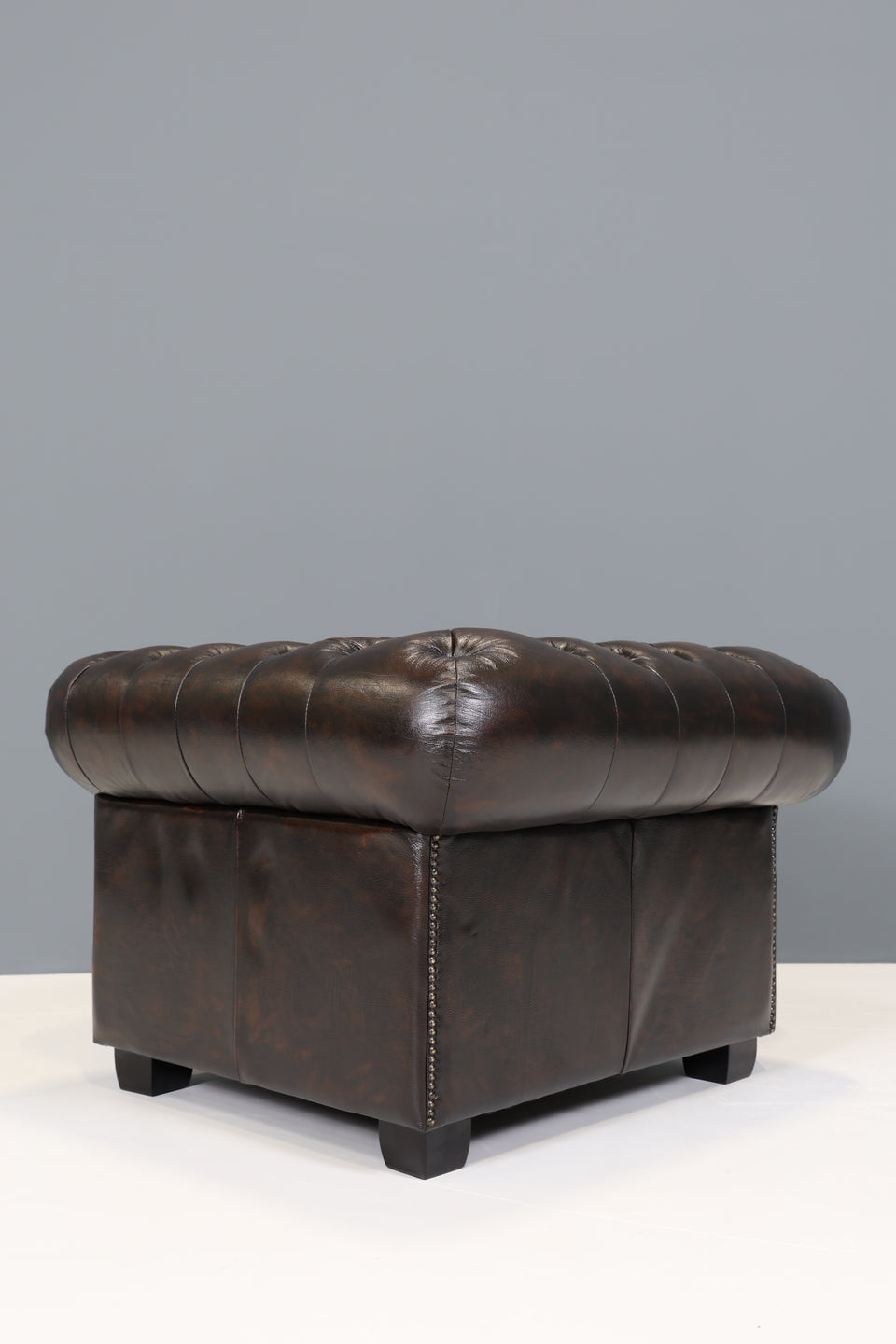 Original Chesterfield Leder Sessel Englisch Herrensessel 2 von 2