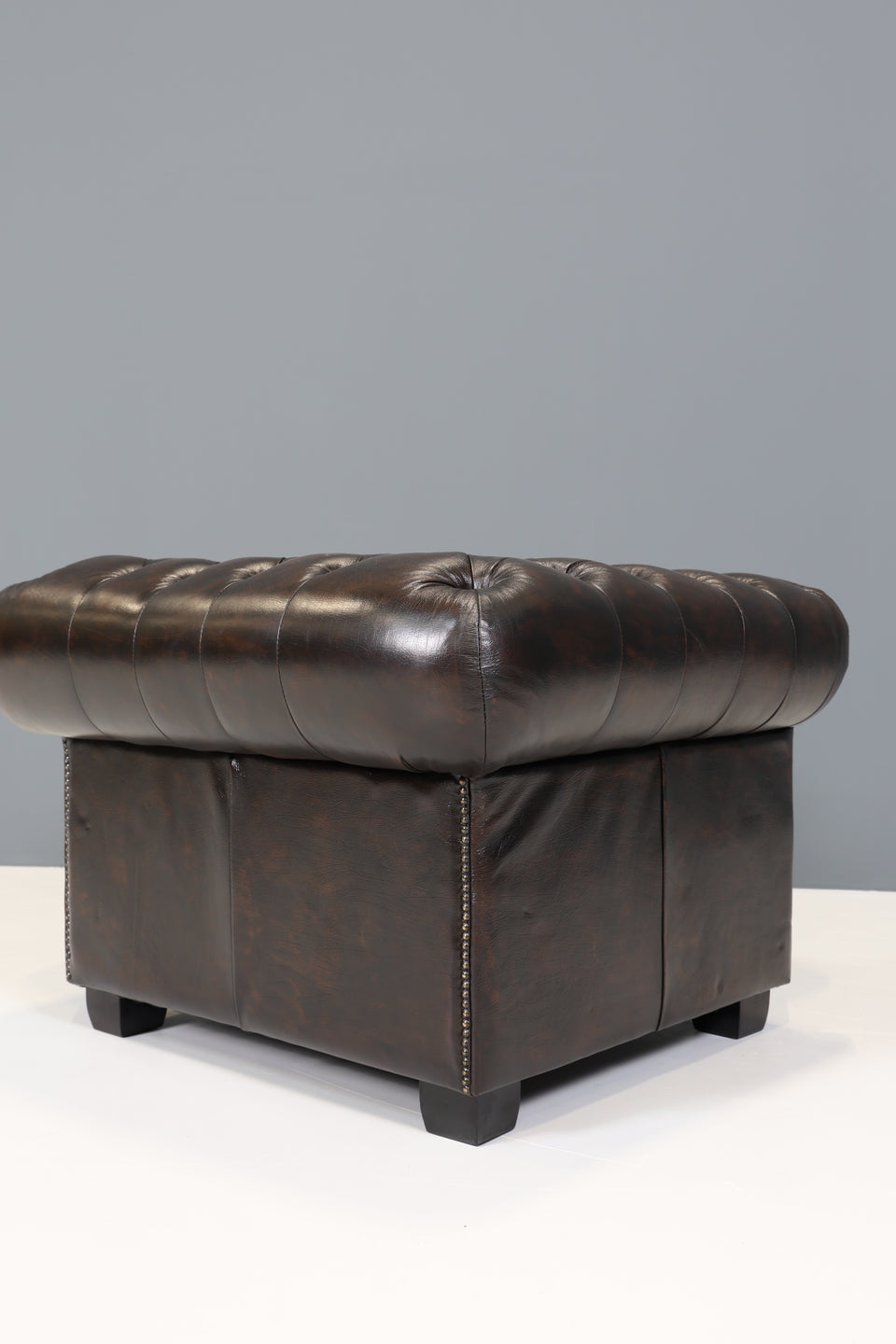 Original Chesterfield Leder Sessel Englisch Herrensessel 2 von 2