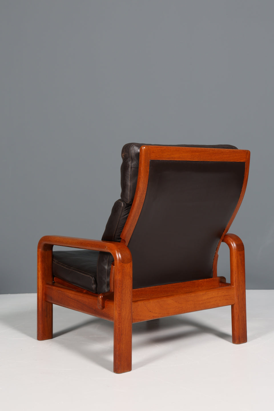 L. Olsen & Son Design Sessel Danish Teak Holz Mid Century Armlehnsessel 1 von 3