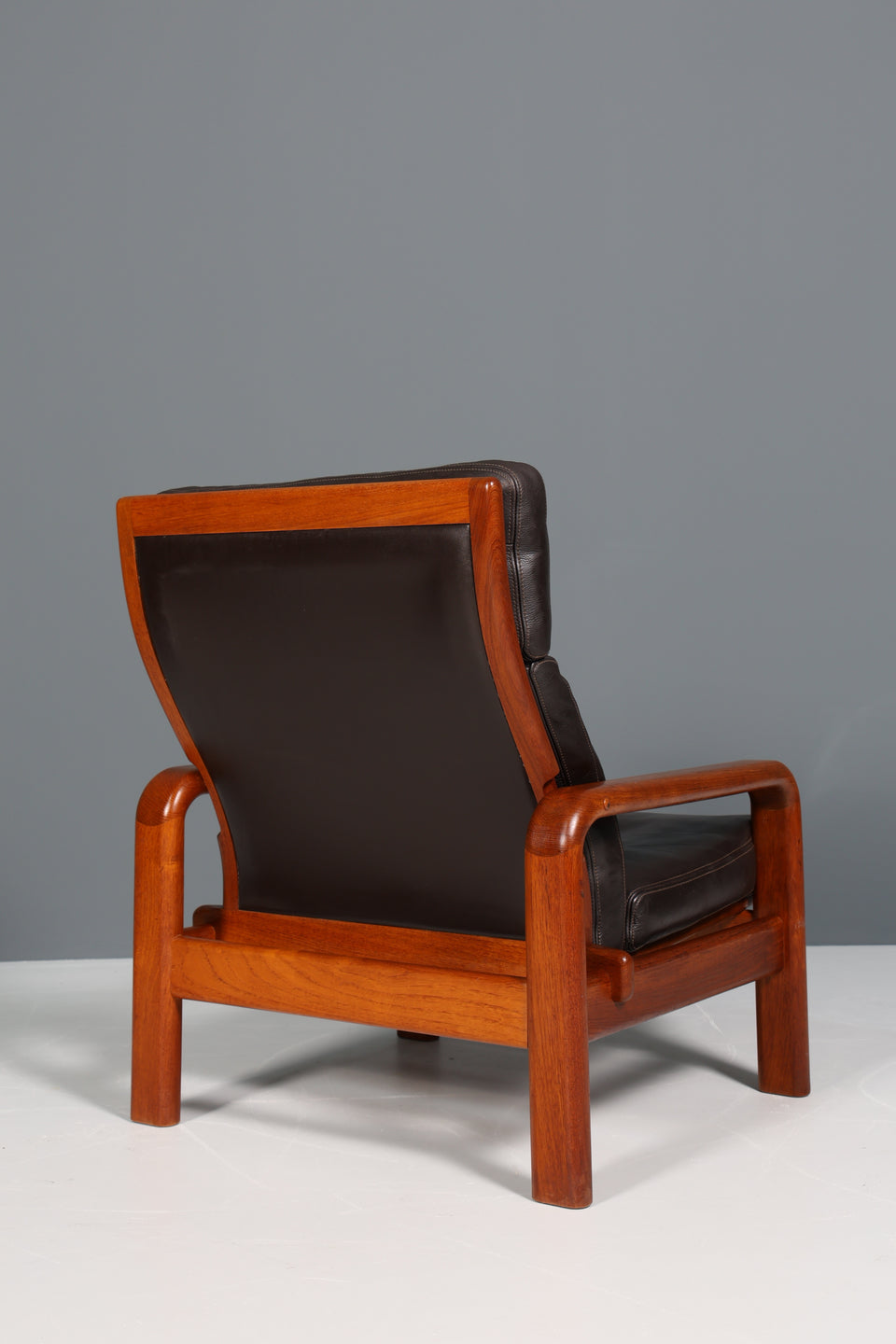 L. Olsen & Son Design Sessel Danish Teak Holz Mid Century Armlehnsessel 1 von 3