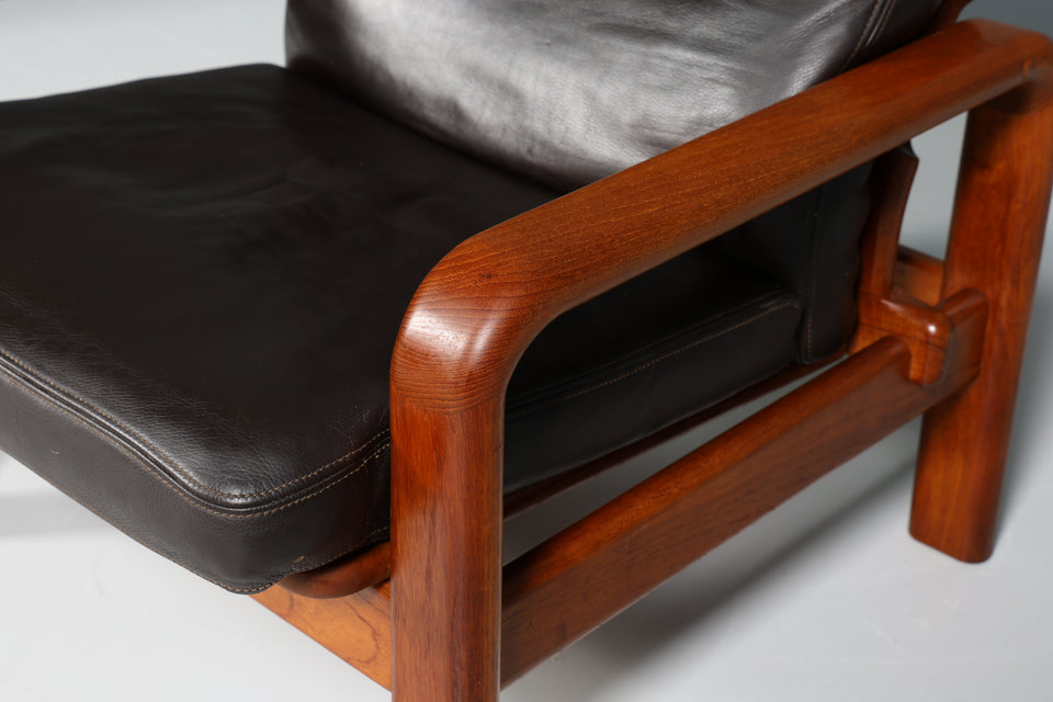 L. Olsen & Son Design Sessel Danish Teak Holz Mid Century Armlehnsessel 1 von 3