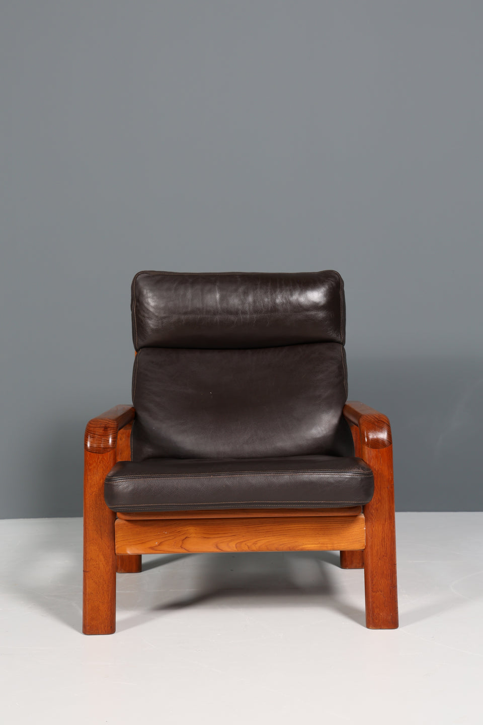 L. Olsen & Son Design Sessel Danish Teak Holz Mid Century Armlehnsessel 2 von 3