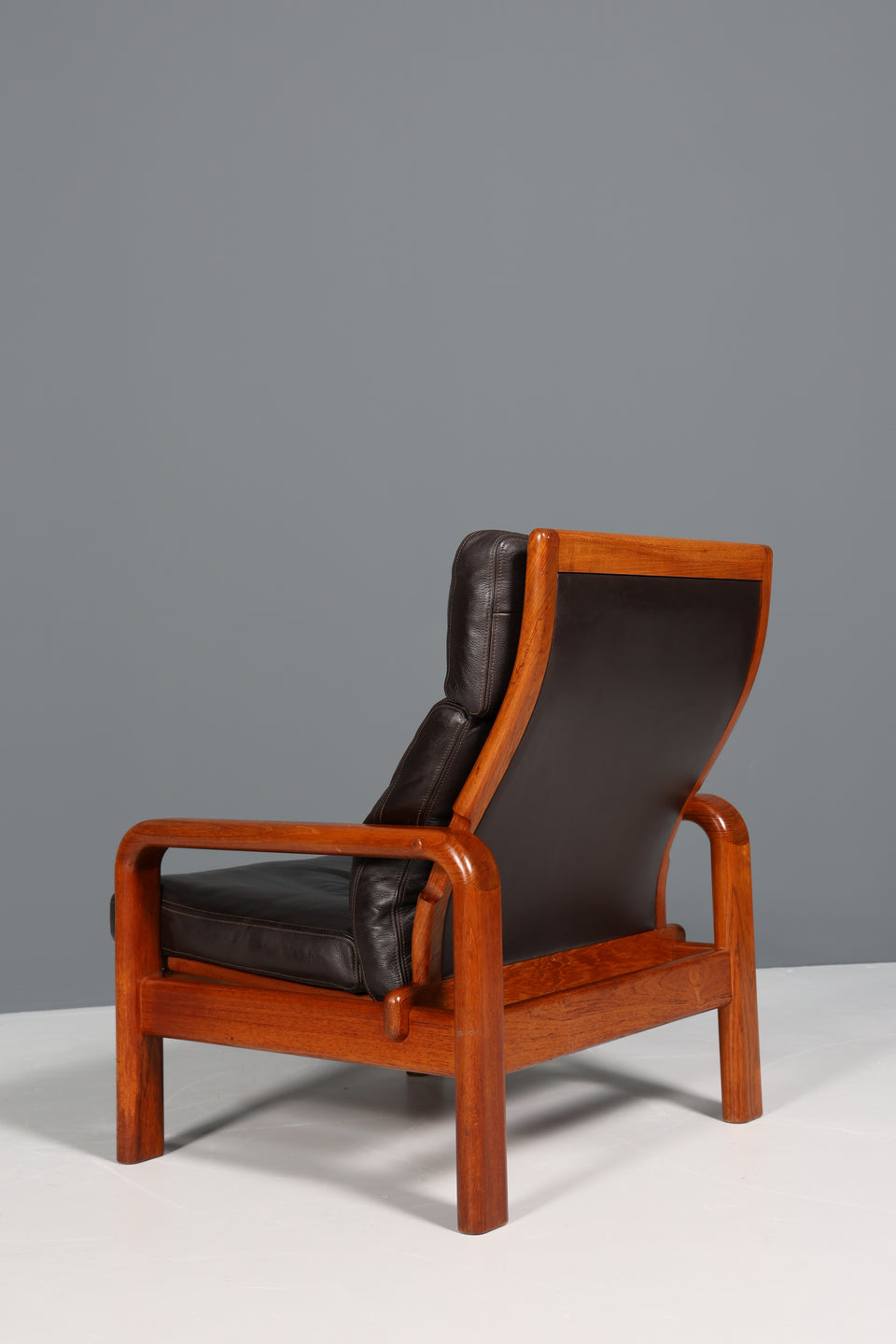 L. Olsen & Son Design Sessel Danish Teak Holz Mid Century Armlehnsessel 2 von 3