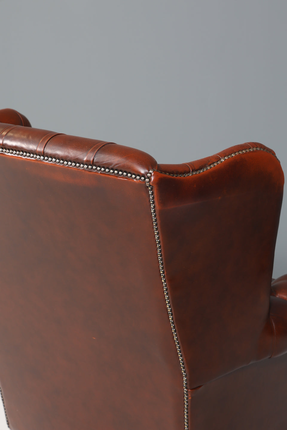 Stilvoller Original Chesterfield Leder Sessel Englisch Herrensessel UK 1 von 2
