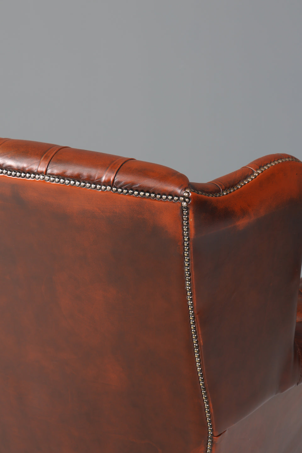 Stilvoller Original Chesterfield Leder Sessel Englisch Herrensessel UK 2 von 2