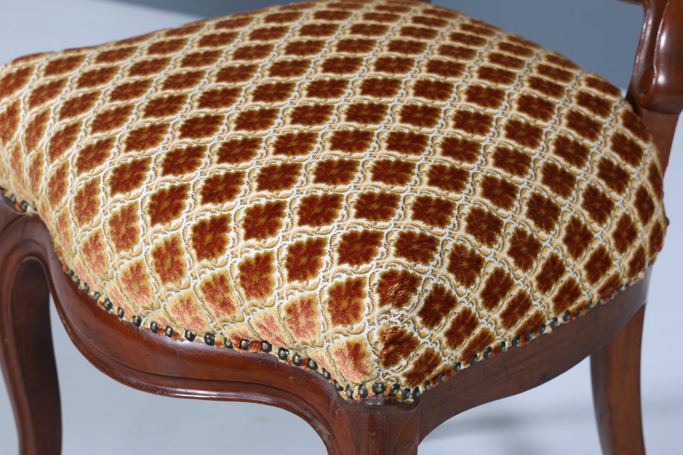 Wunderschöner Louis Philippe Stuhl Antik Chippendale Sekretär Stuhl