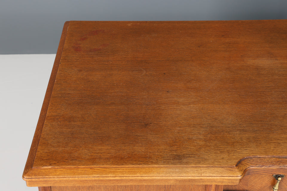 Wunderschöner Jugendstil Schreibtisch echt Holz Office Table