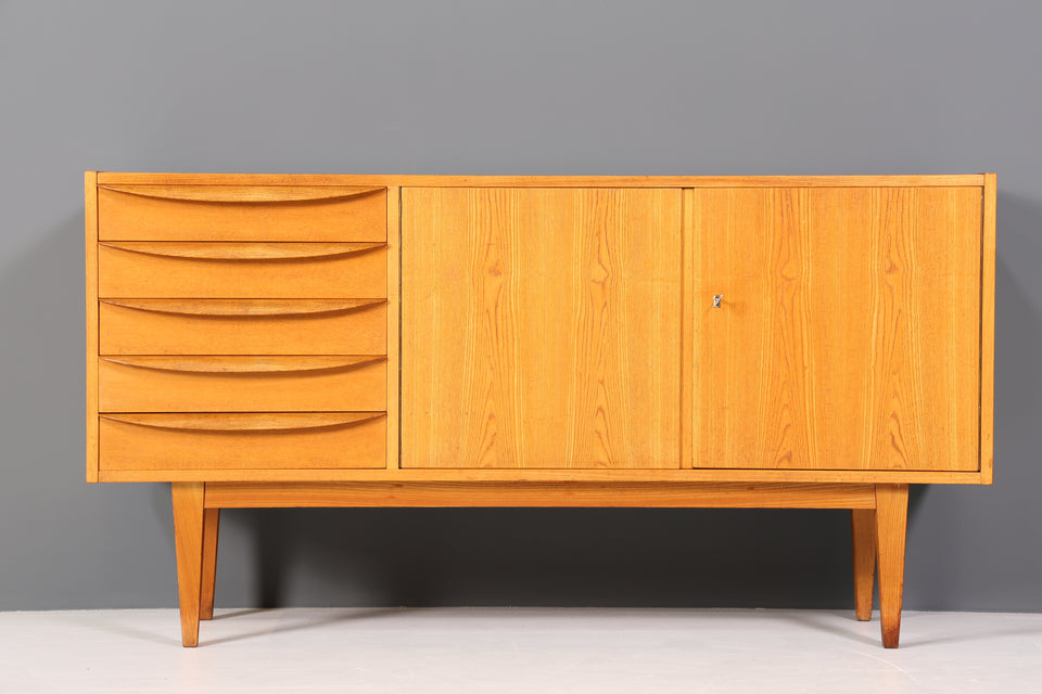 Schlichtes Hellerau Sideboard 60s Kommode Franz Ehrlich 60s Schrank