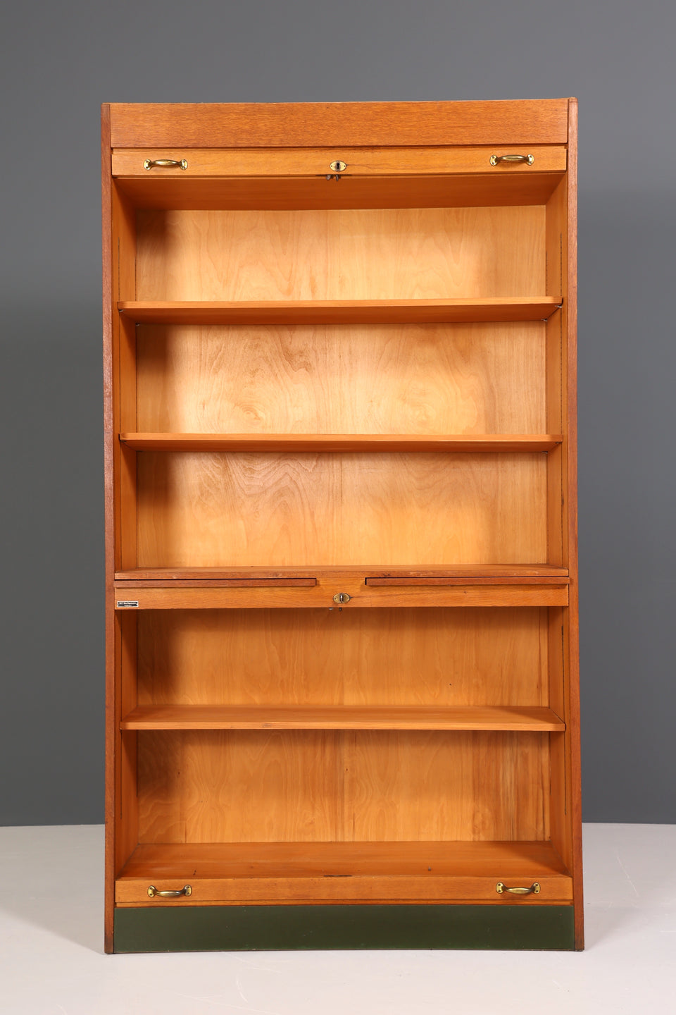 Mid Century Apothekerschrank Bauhaus Rollschrank Art Deco Büro Aktenschrank
